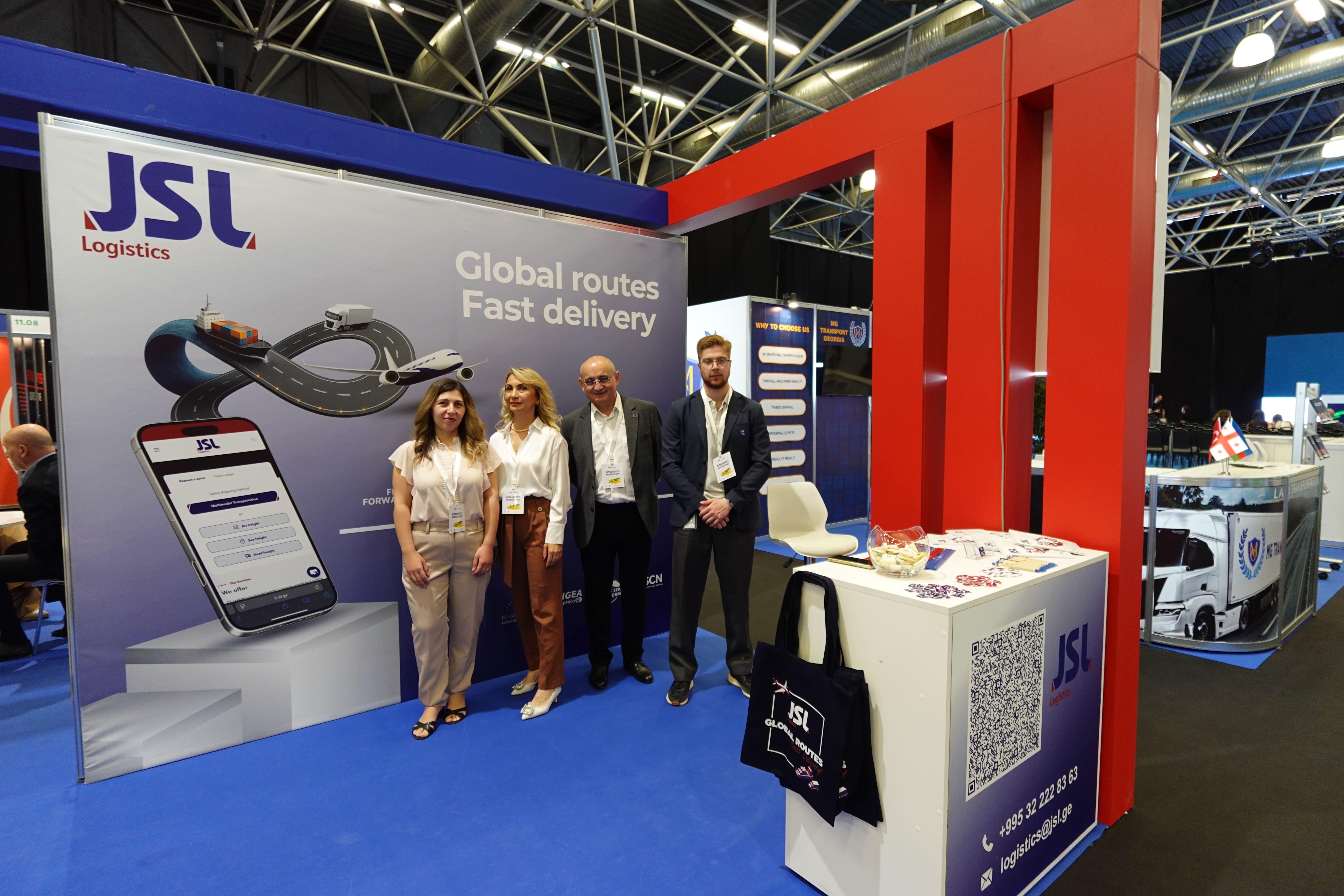 JSL Logistics-მა მონაწილეობა მიიღო The Logistics Expo 2025-ზე